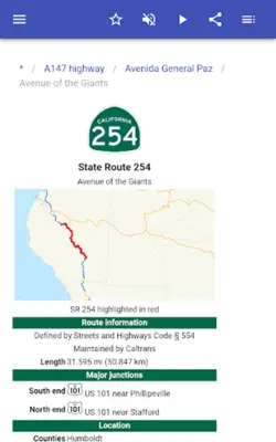 Highways android App screenshot 6